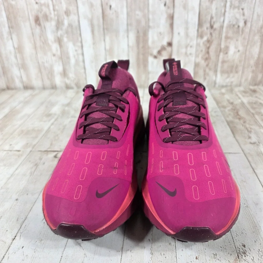 Nike ReactX Infinity Run 4 GORE-TEX Womens Fuchsia Running FB2197-600 Size 10